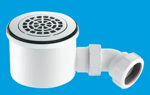 McAlpine ST90CPB-P-HP2 1" 90mm Hi-Flow Shower Trap