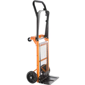 Sack Barrow - 2 in 1 hand truck, 80 kg load capacity - orange