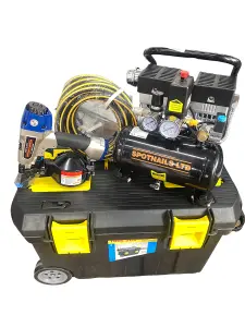 Spotnails SFN19 Flooring Compressor Kit (including Wheeled Case)