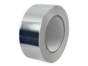 Faithfull 08065050TB6 Aluminium Foil Tape 50mm x 45.7m FAITAPEALU50