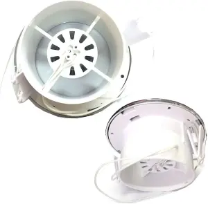 AirTech-UK Bathroom Fan Timer Model Shower Light Kit 100mm 4" with Transformer