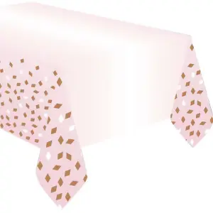 Amscan Paper Party Table Cover Rose Gold (One Size)