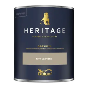 Dulux Trade Heritage Setting Stone Eggshell Wall paint, 750ml