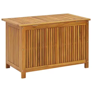 Berkfield Garden Storage Box 90x50x58 cm Solid Acacia Wood