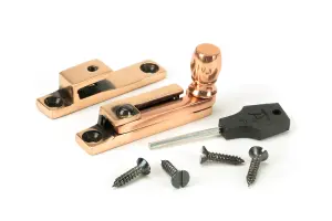 From The Anvil Polished Bronze Mushroom Quadrant Fastener - Narrow