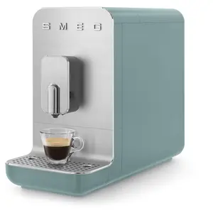 Smeg Bean to Cup Machine Matte Emerald Green