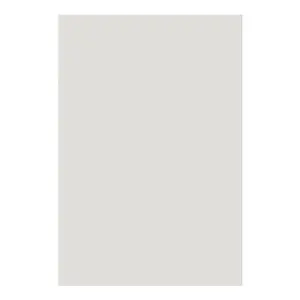 Tydeman Matt porcelain Standard Wall end panel (H)960mm (W)360mm