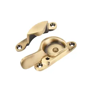 Sash Heritage Fitch Fastener (Locking) - Antique Brass