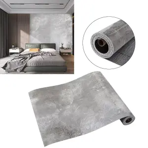 Grey Marble Wallpaper Self Adhesive Contact Paper for Countertop Kitchen Cabinets Bathroom 3M