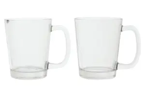 Interiors By Premier Functional Set Of Four Mugs, Stylish Coffee Mugs For Kitchen, See Through Special Mugs For Tea, Coffee