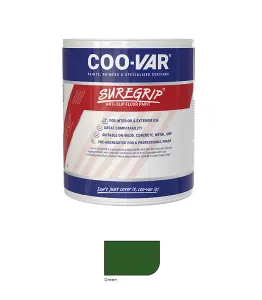 CooVar Suregrip Anti Slip Floor Paint - Green - 5 Litre