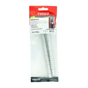 TIMCO Multi-Fix Bolts Hex Head Exterior Silver - 12.0 x 150