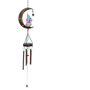 Solar Outdoor Wind Chime Ambient Light Garden Decoration Landscape Lights