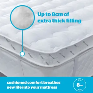 Silentnight Airmax 5cm Deep Mattress Topper Small Double (4')