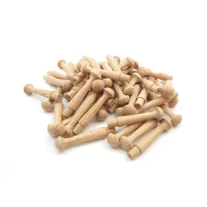 Oakcrafts - Oak Shaker Peg 3.5" - Pack of 50