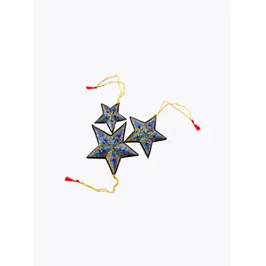 Stars Holiday Shaped Ornament (Set of 3)