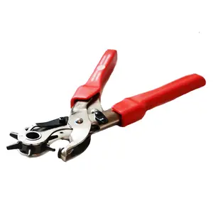 Maun Heavy Duty Revolving Leather Hole Punch Plier