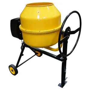 RocwooD Electric Cement Concrete Mixer 180L Drum 800W