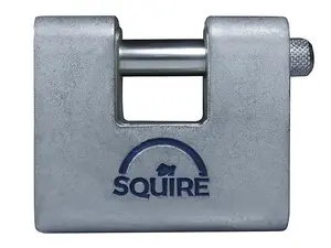 Squire ASWL2.KA K1 ASWL2KA Steel Armoured Warehouse Padlock 80mm Keyed Alike HSQASWL2KA