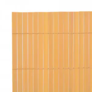 Berkfield Double-Sided Garden Fence 110x300 cm Yellow