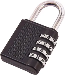 Security 4 Digit Combination Padlock Shackle Weatherproof 40mm Multi Purpose