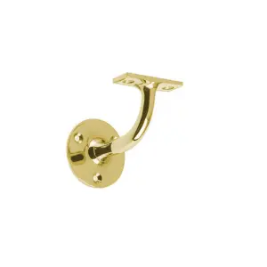 UAP Stair Handrails - Brackets - Set of 2 - Polished Brass