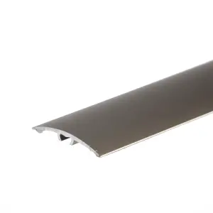 Anodised aluminium door floor bar edge trim threshold  930mm x 40mm a64 inox