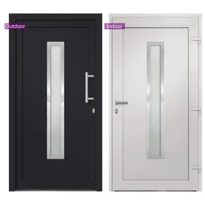 Fechteler Front Door Anthracite / Right Handing / 200cm H x 108cm W x 7cm D