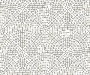 Bobbi Beck eco-friendly circle tile wallpaper