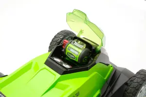 Greenworks 40V 41cm Cordless Lawnmower with Two Batteries & Charger