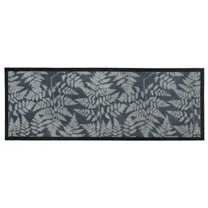 JVL Mega Runner Mat 57 x 150 cm, Fern