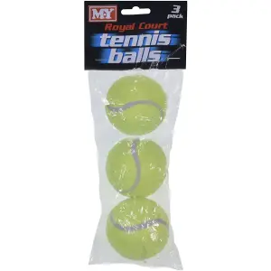 M.Y Royal Court Pack of 3 Tennis Balls