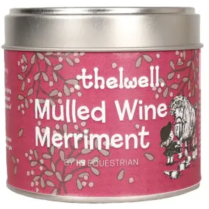 Hy Thelwell Collection Mulled Wine Merriment Candle Pink (One Size)