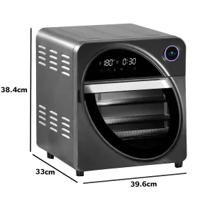 Daewoo XL Rotisserie Air Fryer 14.5 Litre Digital Oven SDA2519GE Silver