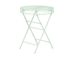 Romance 60cm Green Folding Bistro Table