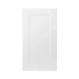 GoodHome Artemisia Matt white Classic shaker Highline Cabinet door (W)450mm (H)715mm (T)18mm