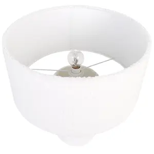 Boucle Table Lamp White LALANA