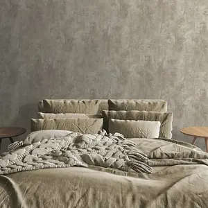 Muriva Cove Industrial Cream Textured Concrete Wall Wallpaper 207501