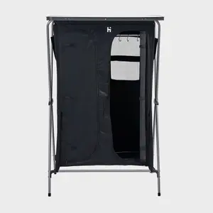 HI-GEAR Elite 6 Portable Folding Wardrobe, Storage Organiser, Camping Furniture