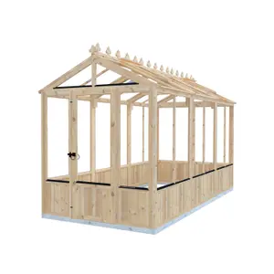 Shire Holkham 12x6 Wooden Apex Greenhouse