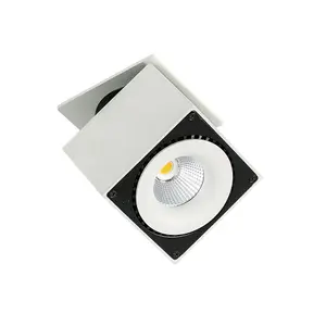 Luminosa Modern Technical LED Recessed Ceiling White, Black, Cool White 4000K 2350lm