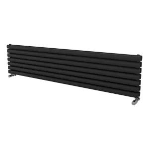 Ximax Champion Duplex FORDH4101800A Anthracite Gas Horizontal Designer Radiator, (W)1800mm x (H)410mm