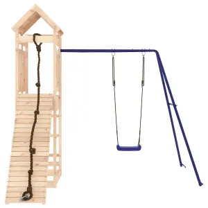 Berkfield Outdoor Playset Solid Wood Pine