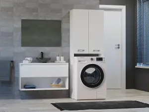 Pola DD Washing Machine Surround Cabinet White