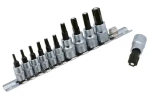 Laser Tools 8898 Magnetic Torx / Star Bit Set 11pc