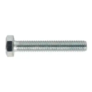 Sealey HT Setscrew M8 x 50mm 8.8 Zinc Pack of 50 SS850