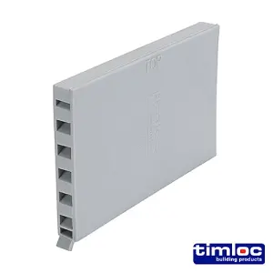 Timloc Cavity Wall Weep Vent Grey - 65 x 10 x 100mm