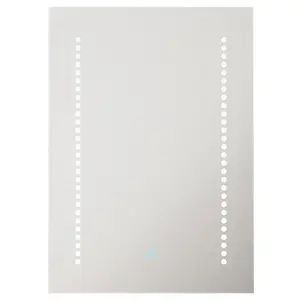 500 x 700mm IP44 LED Bathroom Mirror - Tunable White - Demister & Shaver Socket