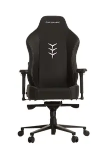 Duelhawk Ultra Jetblack Leather Gaming Chair