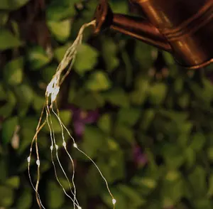 Solar Watering Can LED Lantern Light